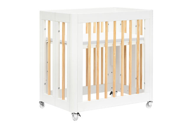 M23401WN,Babyletto,Yuzu 8-in-1 Convertible Crib w/All-Stages Conversion Kits in White/Natural