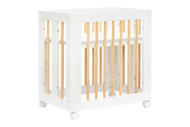 M23401WN,Babyletto,Yuzu 8-in-1 Convertible Crib w/All-Stages Conversion Kits in White/Natural