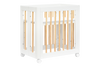 M23401WN,Babyletto,Yuzu 8-in-1 Convertible Crib w/All-Stages Conversion Kits in White/Natural
