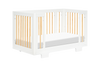 M23401WN,Babyletto,Yuzu 8-in-1 Convertible Crib w/All-Stages Conversion Kits in White/Natural