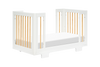 M23401WN,Babyletto,Yuzu 8-in-1 Convertible Crib w/All-Stages Conversion Kits in White/Natural