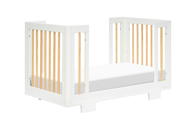 M23401WN,Babyletto,Yuzu 8-in-1 Convertible Crib w/All-Stages Conversion Kits in White/Natural