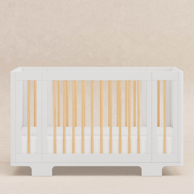 M23401WN,Babyletto,Yuzu 8-in-1 Convertible Crib w/All-Stages Conversion Kits in White/Natural