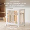 M23401WN,Babyletto,Yuzu 8-in-1 Convertible Crib w/All-Stages Conversion Kits in White/Natural