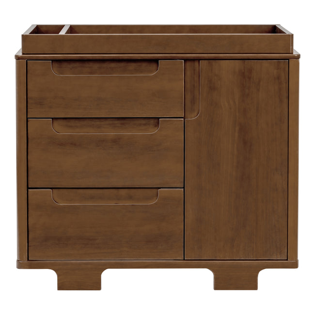 M23423NL,Babyletto,Yuzu 3-Drawer Changer Dresser in Natural Walnut