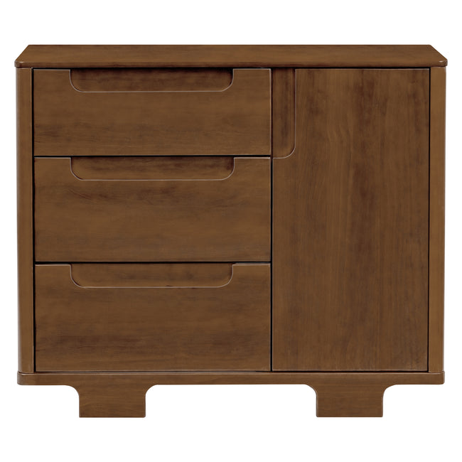 M23423NL,Babyletto,Yuzu 3-Drawer Changer Dresser in Natural Walnut
