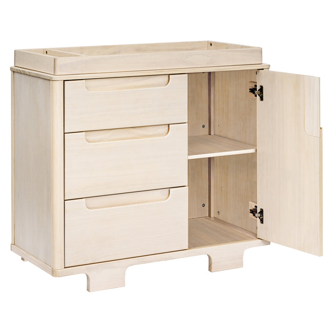 M23423NX,Babyletto,Yuzu 3-Drawer Changer Dresser in Washed Natural
