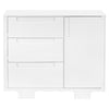 M23423W,Babyletto,Yuzu 3-Drawer Changer Dresser in White