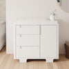 M23423W,Babyletto,Yuzu 3-Drawer Changer Dresser in White