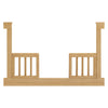 M23799HY,The MDB Family,Toddler Bed Conversion Kit in Honey