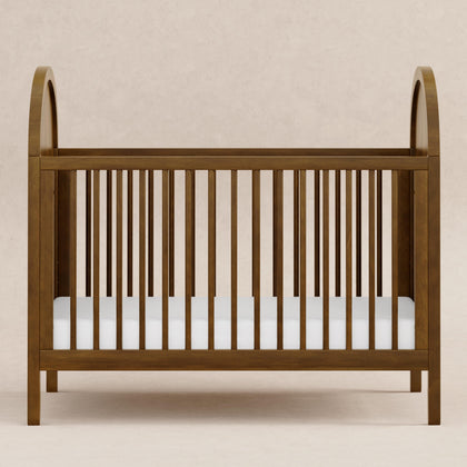 M25601NL,Babyletto,Bondi 3-in-1 Convertible Crib w/ Toddler Bed Kit in Natural Walnut