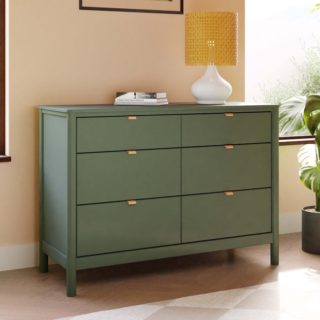 Babyletto Bondi 6-Drawer Assembled Dresser Natural Walnut