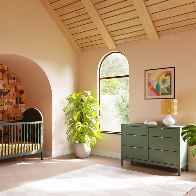 Babyletto Bondi 6-Drawer Assembled Dresser Natural Walnut