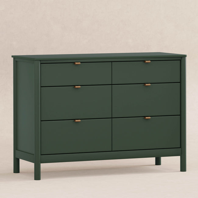 pre assembled baby dresser Lolly 6-Drawer Double Dresser Washed Natural