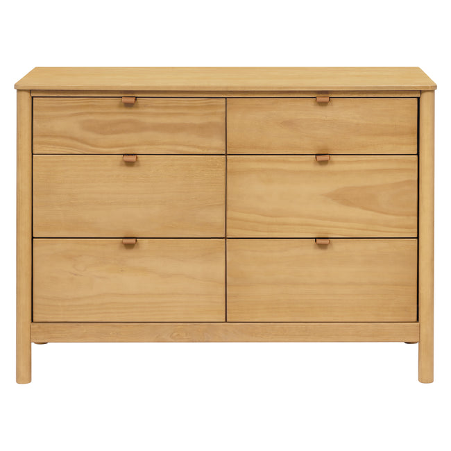 babyletto dresser Hudson 3-Drawer Changer with Removable Changing Tray and soft vegan leather pulls Babyletto Swell 6-Drawer Dresser