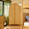 M25929HY,Babyletto Kids,Bondi Cane Armoire  Assembled in Honey