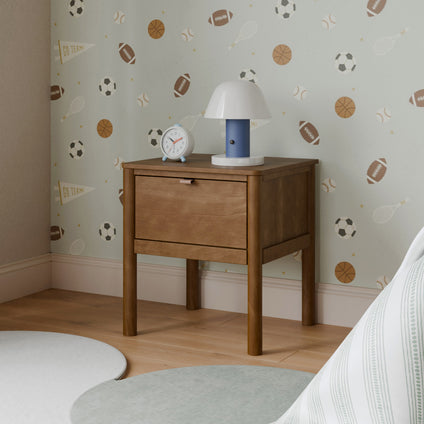 M25960NL,Babyletto Kids,Bondi Nightstand  Assembled in Natural Walnut