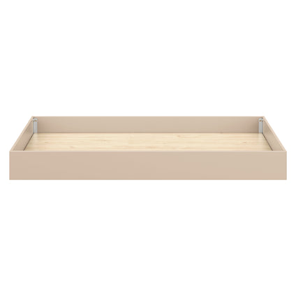 M25973TPE,The MDB Family,Twin Storage Trundle Bed in Taupe