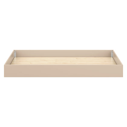 M25973TPE,The MDB Family,Twin Storage Trundle Bed in Taupe
