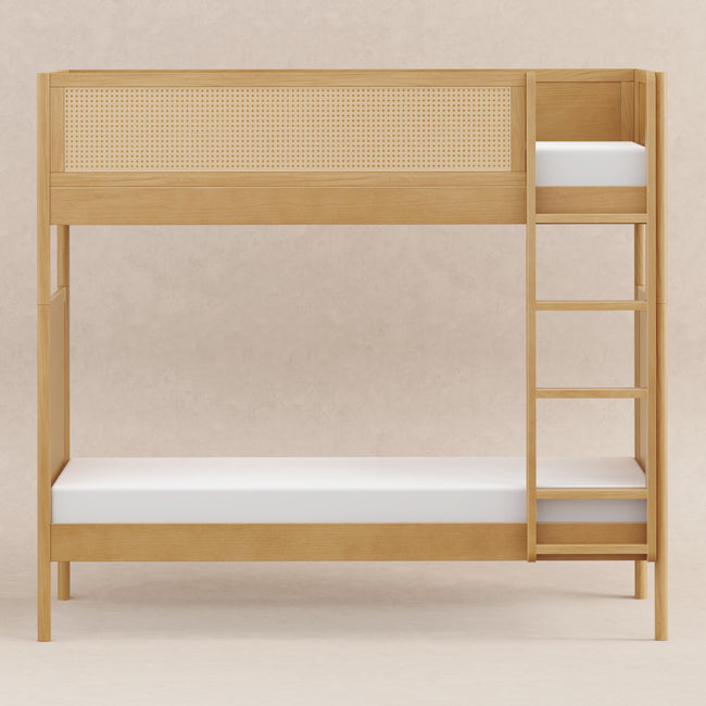 M25994HYNC,Babyletto Kids,Bondi Cane Convertible Bunk Bed in Honey