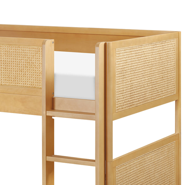 M25994HYNC,Babyletto Kids,Bondi Cane Convertible Bunk Bed in Honey
