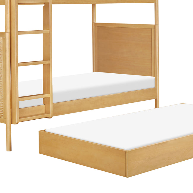 M25994HYNC,Babyletto Kids,Bondi Cane Convertible Bunk Bed in Honey