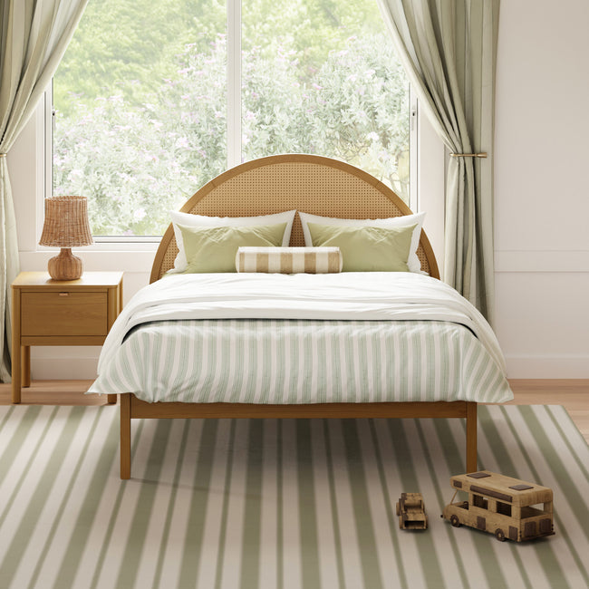 M25996HYNC,Babyletto Kids,Bondi Cane Full Bed in Honey