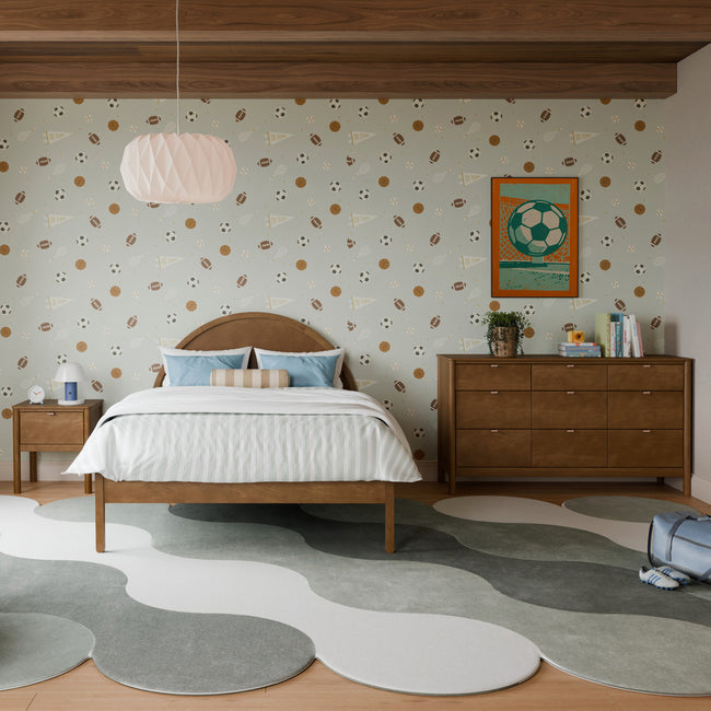 M25996NL,Babyletto Kids,Bondi Full Bed in Natural Walnut