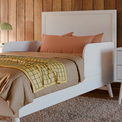 M25999W,Babyletto Kids,Twin/Full Bed Guardrail in White