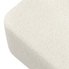 M26385WBG,Babyletto,Kiwi Gliding Ottoman in Ivory Boucle w/ Gold Base