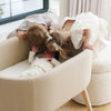 M26834GMLB,Babyletto,babyletto x GATHRE Capsule Bassinet in Millet