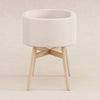 M26834GYLB,Babyletto,babyletto x GATHRE Capsule Bassinet in Ivory