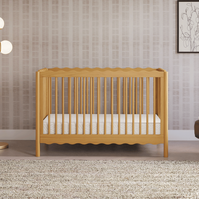 M27901HY,Babyletto,Swell 4-in-1 Convertible Crib w/Toddler Conversion Kit in Honey