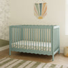 M27901LS,Babyletto,Swell 4-in-1 Convertible Crib w/Toddler Conversion Kit in Light Sage