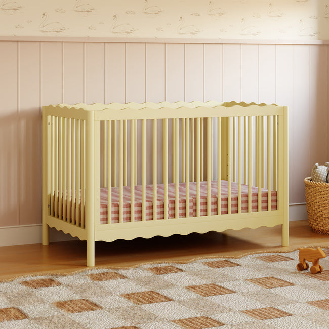 M27901PY,Babyletto,Swell 4-in-1 Convertible Crib w/Toddler Conversion Kit in Pale Yellow