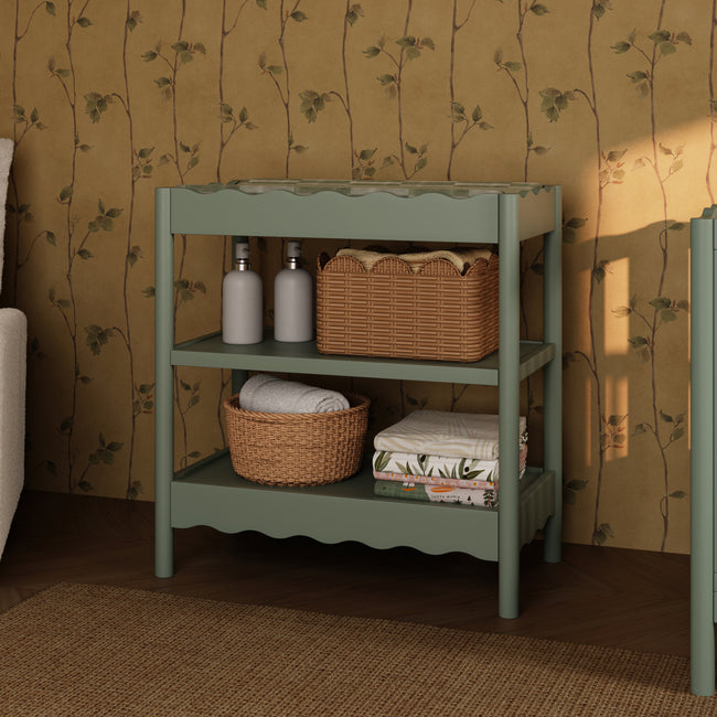 M27902LS,Babyletto,Swell Changing Table in Light Sage