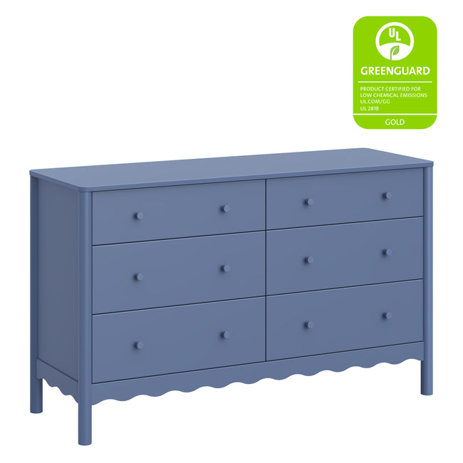 M27916CVB,Babyletto,Swell 6-Drawer Assembled Dresser in Cove Blue