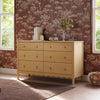 M27916HY,Babyletto,Swell 6-Drawer Assembled Dresser in Honey