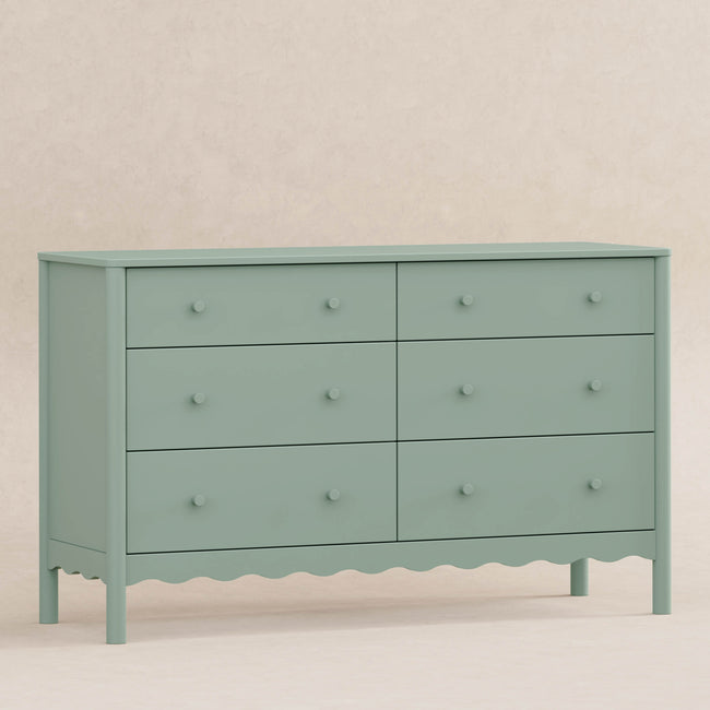 Babyletto Swell 6-Drawer Assembled Dresser Light Sage