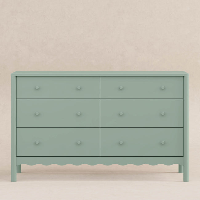 Babyletto Swell 6-Drawer Assembled Dresser Light Sage