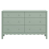 M27916LS,Babyletto,Swell 6-Drawer Assembled Dresser in Light Sage