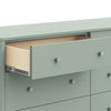 M27916LS,Babyletto,Swell 6-Drawer Assembled Dresser in Light Sage