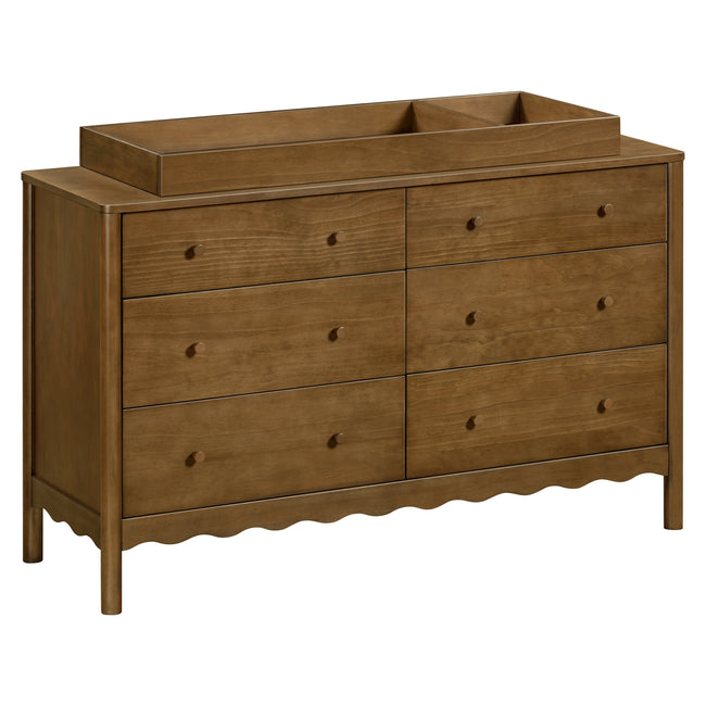 M27916NL,Babyletto,Swell 6-Drawer Assembled Dresser in Natural Walnut