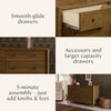 M27916NL,Babyletto,Swell 6-Drawer Assembled Dresser in Natural Walnut