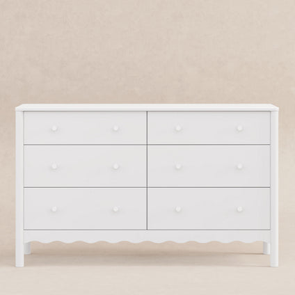 M27916W,Babyletto,Swell 6-Drawer Assembled Dresser in White
