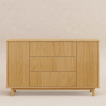 M29816HY,Babyletto,Pogo Tambour Assembled Dresser in Honey