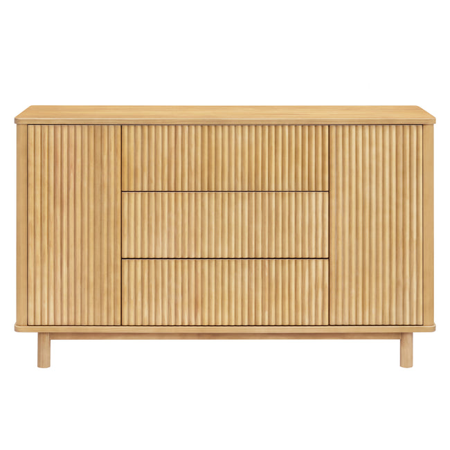 M29816HY,Babyletto,Pogo Tambour Assembled Dresser in Honey