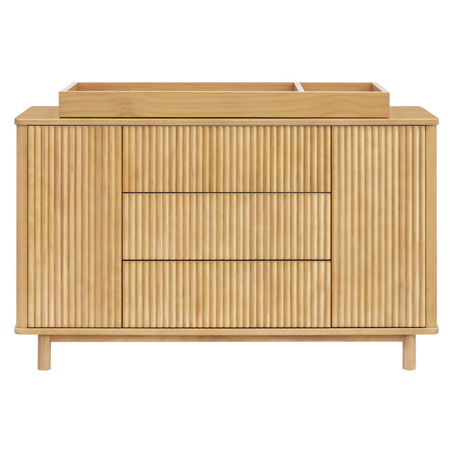 M29816HY,Babyletto,Pogo Tambour Assembled Dresser in Honey