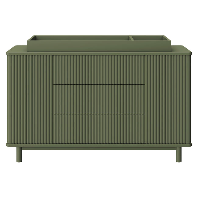 M29816OL,Babyletto,Pogo Tambour Assembled Dresser in Olive