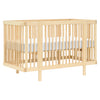 M29880BD,Babyletto,Pogo 8-in-1 Convertible Crib w/ Bassinet & Toddler Bed Kits in Blonde